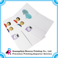 China popular colorful printing a4 size paper folder wholesale